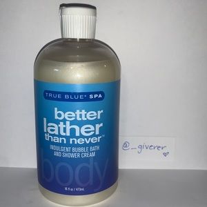 True Blue Spa Better Lather Than Never